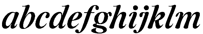 CalisteDisplayLimited Mediumitalic FONT