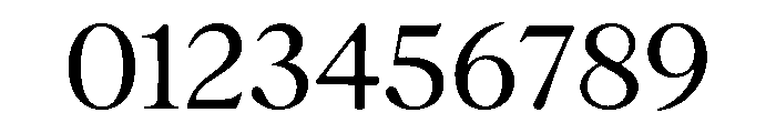 CalisteDisplayLimited Regular Font OTHER CHARS