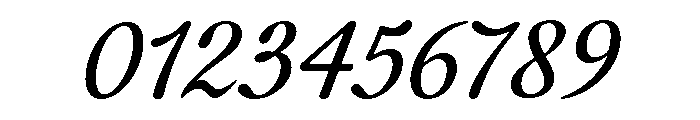 CalisteDisplayLimited Regularitalic Font OTHER CHARS