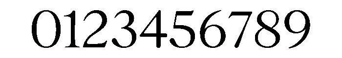 CalisteDisplayLimited Semilight Font OTHER CHARS