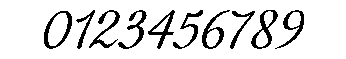 CalisteDisplayLimited Semilightitalic Font OTHER CHARS