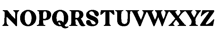 CalisteTextLimited Black Font UPPERCASE