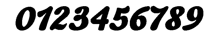 CalisteTextLimited Blackitalic Font OTHER CHARS