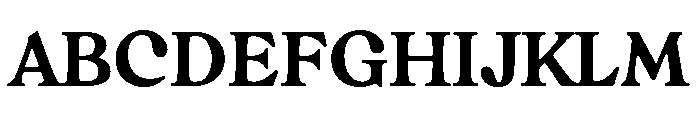 CalisteTextLimited Bold Font UPPERCASE
