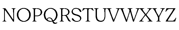 CalisteTextLimited Light Font UPPERCASE