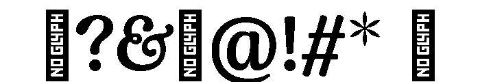 CalisteTextLimited Medium Font OTHER CHARS