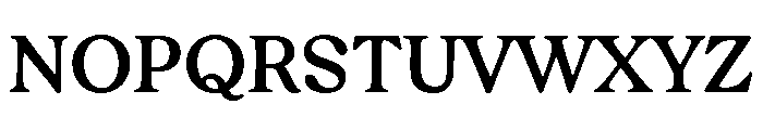 CalisteTextLimited Medium Font UPPERCASE