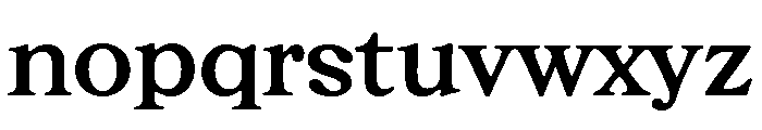 CalisteTextLimited Medium Font LOWERCASE