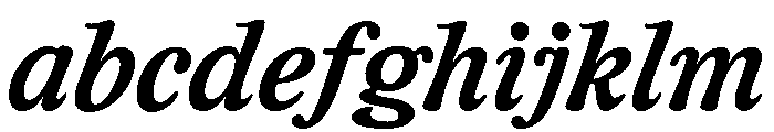 CalisteTextLimited Mediumitalic FONT