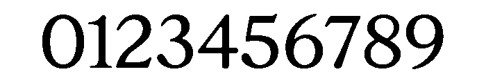CalisteTextLimited Regular Font OTHER CHARS
