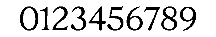 CalisteTextLimited Semilight Font OTHER CHARS