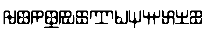Calvin Evol.01 Font LOWERCASE