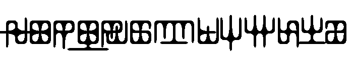 Calvin Evol.03 Font LOWERCASE