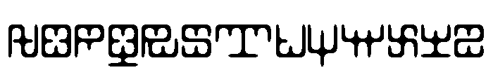 Calvin Regular Font LOWERCASE