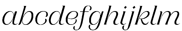 CampaignSerif LightItalic FONT