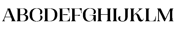 CampaignSerif Medium Font UPPERCASE