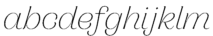 CampaignSerif ThinItalic FONT