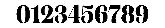 CampaignSerifCondensed Black Font OTHER CHARS