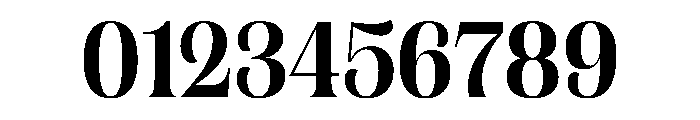 CampaignSerifCondensed Bold Font OTHER CHARS