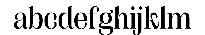 CampaignSerifCondensed Medium FONT
