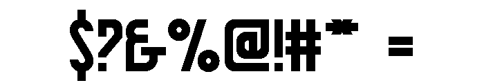 Candor Black Font OTHER CHARS