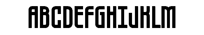 Candor Extra Bold Font UPPERCASE