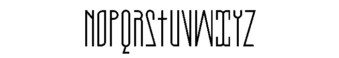 Candor Extra Light Font LOWERCASE