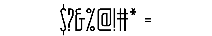 Candor Light Font OTHER CHARS