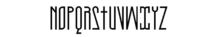 Candor Light Font LOWERCASE