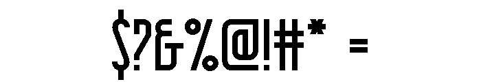 Candor Semi Bold Font OTHER CHARS