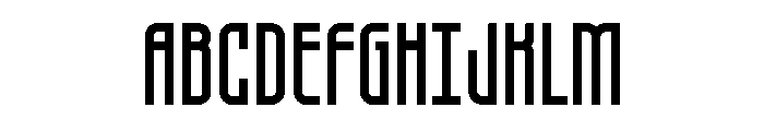 Candor Semi Bold Font UPPERCASE