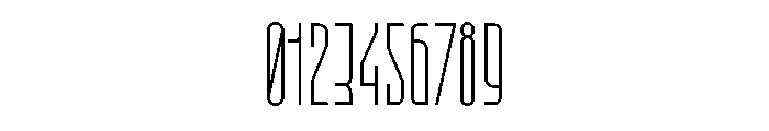 Candor Thin Font OTHER CHARS