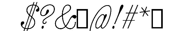 Candy Darling Regular Font OTHER CHARS