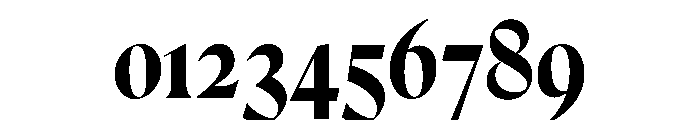 Canela Blackletter Medium Titling Font OTHER CHARS