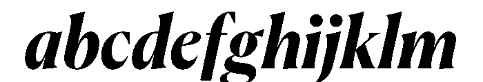 Canela Bold Italic FONT