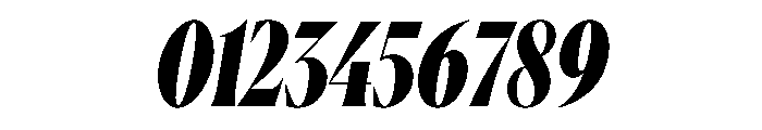 Canela Condensed Black Italic Font OTHER CHARS