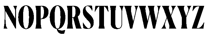 Canela Condensed Bold Font UPPERCASE