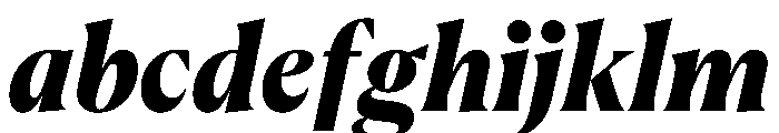 Canela Deck Black Italic FONT