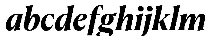 Canela Deck Bold Italic FONT