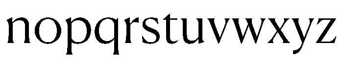 Canela Deck Light Font LOWERCASE