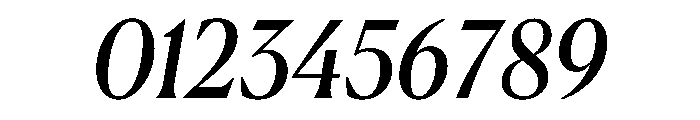 Canela Deck Regular Italic Font OTHER CHARS