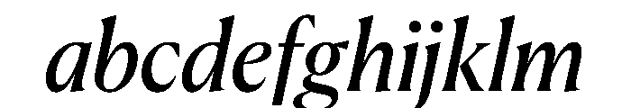 Canela Deck Regular Italic FONT