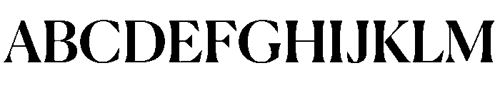 Canela Medium Font UPPERCASE