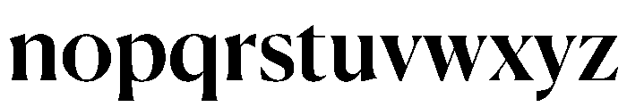 Canela Medium Font LOWERCASE