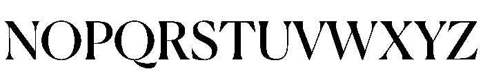Canela Regular Font UPPERCASE