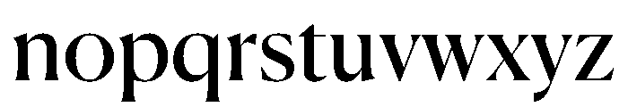 Canela Regular Font LOWERCASE