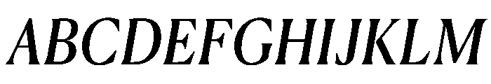 Canela Text Regular No 2 Italic Font UPPERCASE