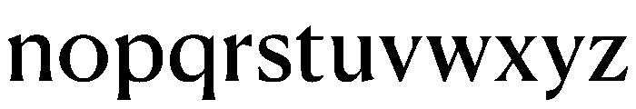 Canela Text Regular No 2 Font LOWERCASE