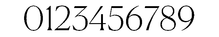 Canela Thin Font OTHER CHARS