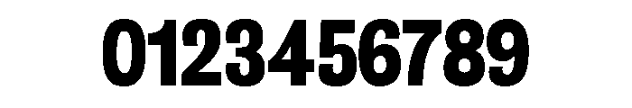 Canontire Bold Font OTHER CHARS